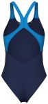 Купальник закритий для жінок Arena DREAMHLINE SWIMSUIT V BACK темно-синій Жін 36