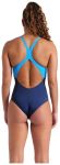 Купальник закритий для жінок Arena DREAMHLINE SWIMSUIT V BACK темно-синій Жін 36