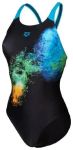 Купальник закритий для жінок Arena VIBRANT SWIMSUIT SWIM PRO BACK чорний Жін 36