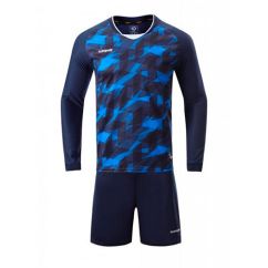 Футбольна форма для команд довгий рукав Europaw Academy 2020 т.сіній-синя model 027w-5