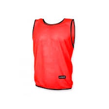 Манішка футбол Europaw (червоний)