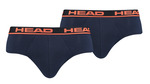 Труси Head BOXER BRIEF 2P синій, помаранчевий Чол L
