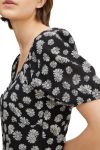Сукня fitted allover printed dress 1031324-29563 Tom Tailor M Чорний