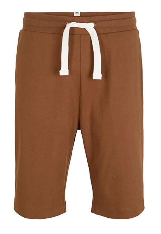 Шорти basic jersey shorts 1031598-29467 Tom Tailor L Коричневий