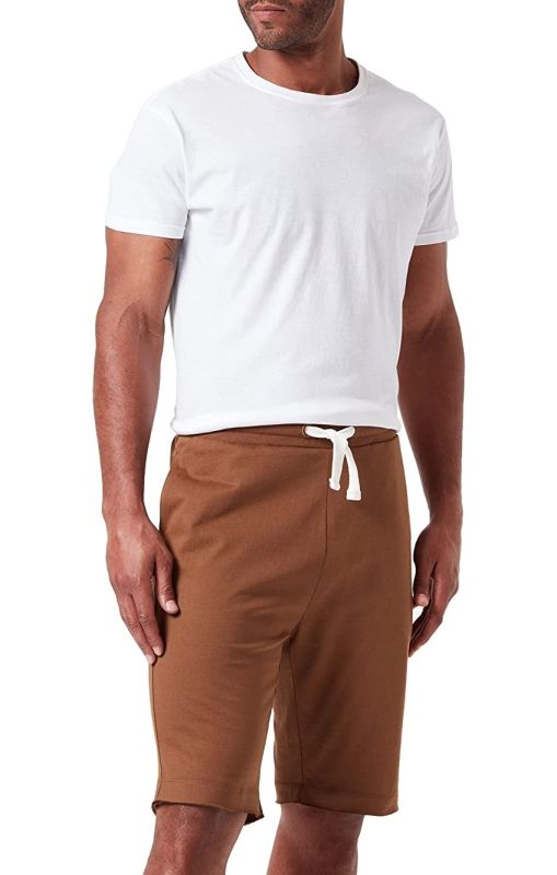Шорти basic jersey shorts 1031598-29467 Tom Tailor L Коричневий