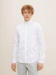 Сорочка fitted poplin stretch shirt 1032343-20000 Tom Tailor L Білий