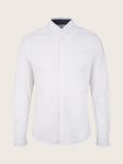 Сорочка fitted poplin stretch shirt 1032343-20000 Tom Tailor L Білий