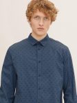 Сорочка paisley printed shirt 1032352-30620 Tom Tailor M Синій