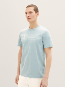 Футболка 1035611-28129 Tom Tailor L Блакитний