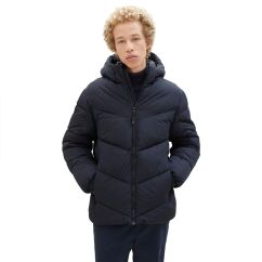 Куртка Basic puffer jacket 1037386-10668 Tom Tailor L Темно-синій
