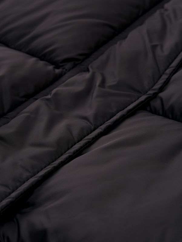 Куртка Puffer coat with a hood 1037596ХХ14482 Tom Tailor M Чорний