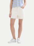 Шорти High waisted mom jeans shorts 1041874ХХ22569 Tom Tailor L Білий