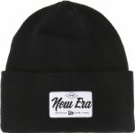 Шапка Wide Cuff Patch Knit 12033078N0H-BLK New Era o/s (Б/р) Чорний