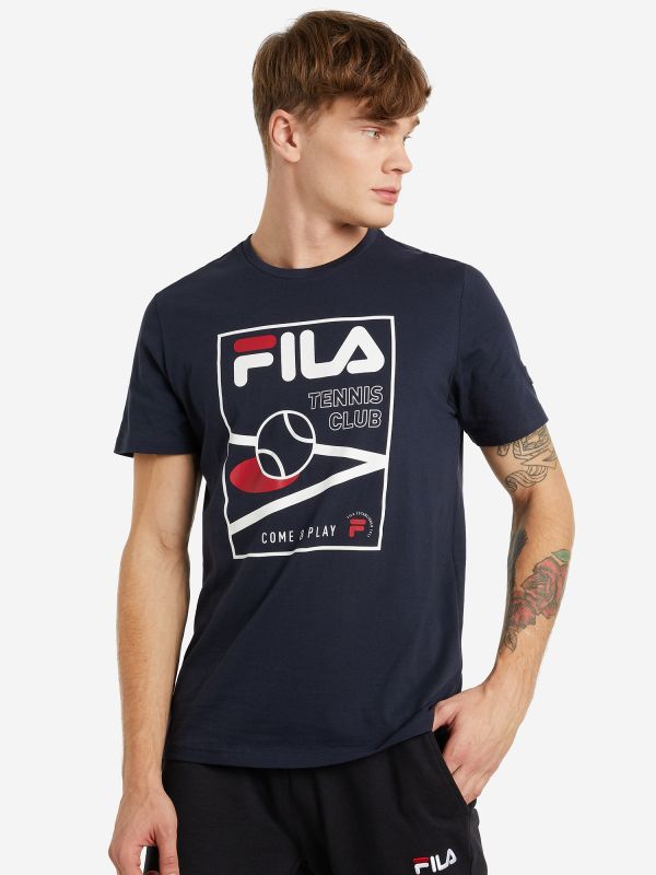 Футболка 123288FLA-Z4 Fila 46 Темно-синій