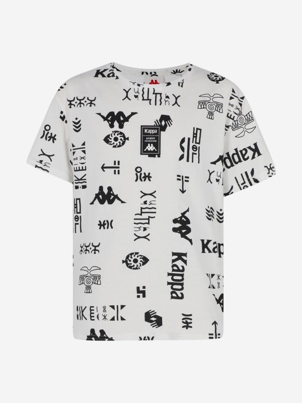 Футболка для хлопчиків 127356KAP-W1 Kappa 134-140 (140) Білий