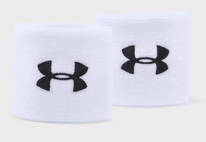 Напульсник UA Performance Wristbands-WHT білий Чол UNI