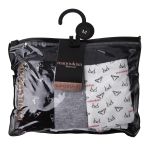 Труси Manoukian SLIPS-X3-FEMME світло-сірий, чорний, білий Жін L