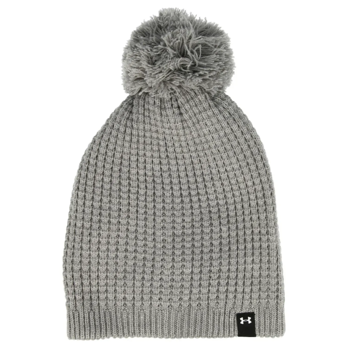 Шапка Favorite Waffle Pom Beanie сірий жін UNI
