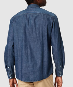 Сорочка Shirt  REGULAR FIT 130.10.108.26.120.2103478-56Y5 s.Oliver M Синій