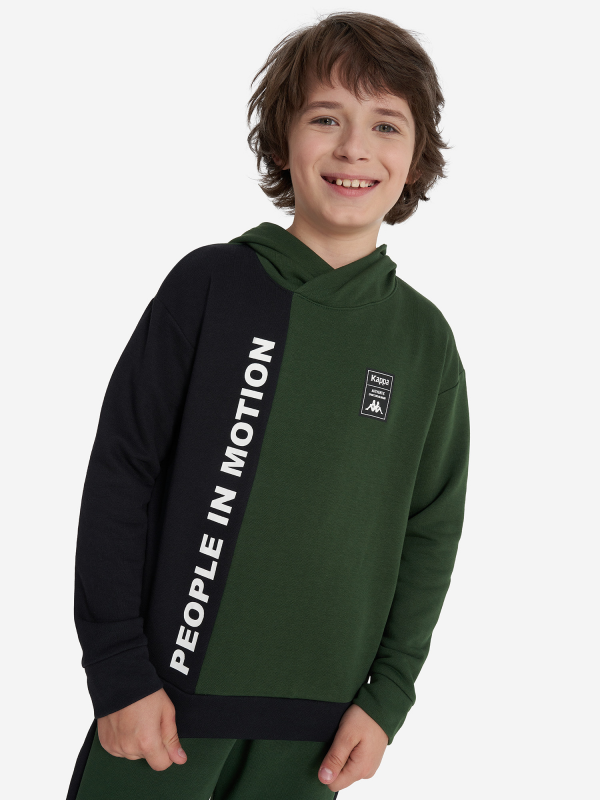 Худі для хлопчиків 131276KAP-UB Kappa 146-152 Зелений
