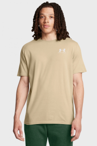 Футболка UA M SPORTSTYLE LC SS 1326799-300 Under Armour L Бежевий