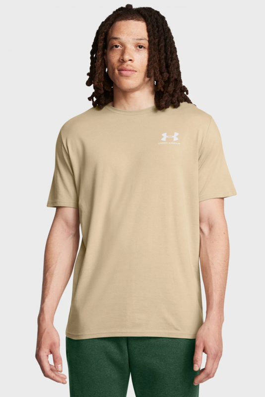 Футболка UA M SPORTSTYLE LC SS 1326799-300 Under Armour L Бежевий