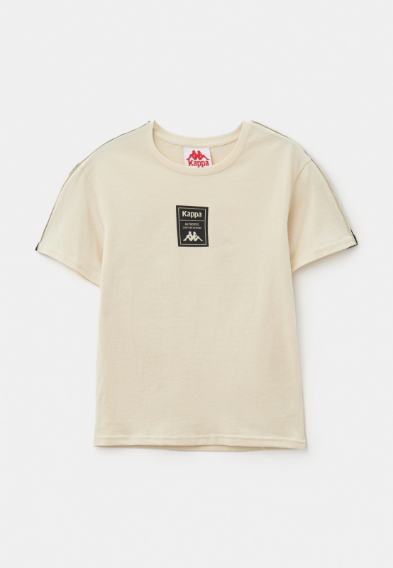 Футболка для хлопчикiв 134772KAP-T0 Kappa 134-140 Бежевий