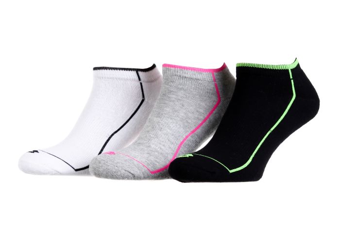 Шкарпетки Lotto 3-pack чорний, сірий, білий Жін 36-41