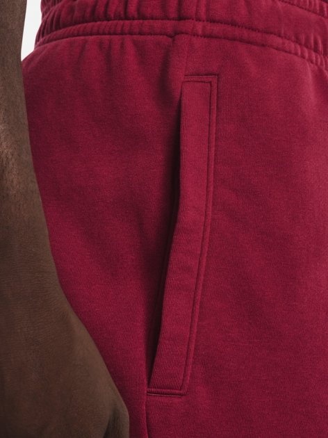 Шорти UA RIVAL TERRY SHORT 1361631-665 Under Armour L Бордовий