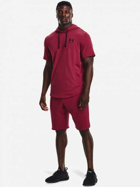 Шорти UA RIVAL TERRY SHORT 1361631-665 Under Armour L Бордовий