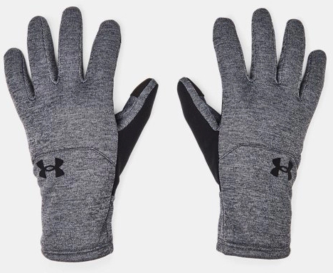Рукавиці UA Storm Fleece Gloves сірий, чорний Чол