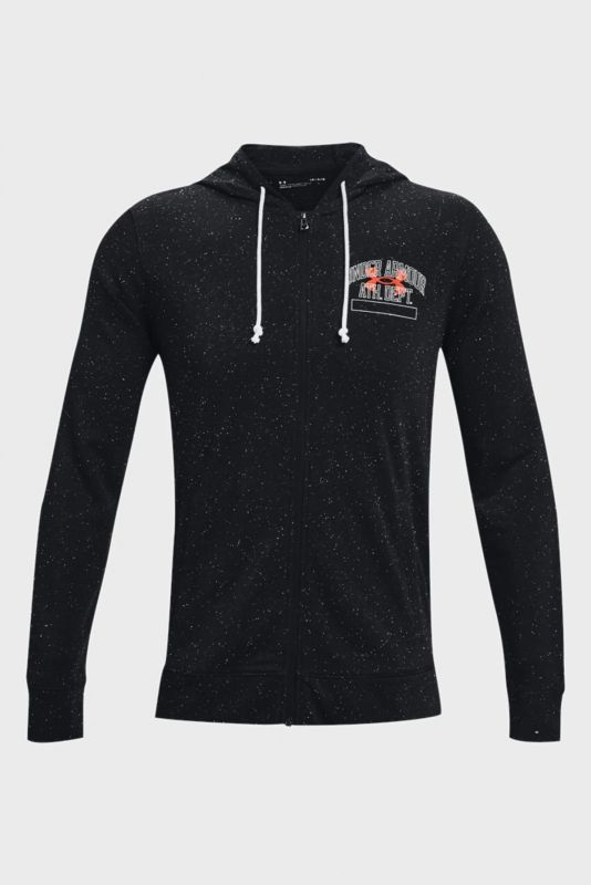 Джемпер UA Rival Try Athlc Dep FZ HD 1370355-001 Under Armour L Чорний