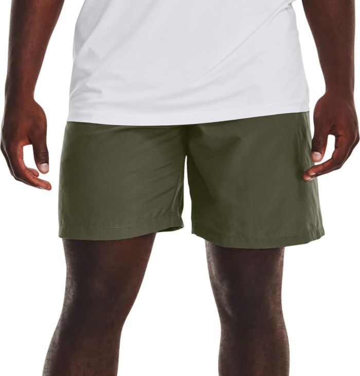 Шорти UA Woven Graphic Shorts 1370388-390 Under Armour S Хакі