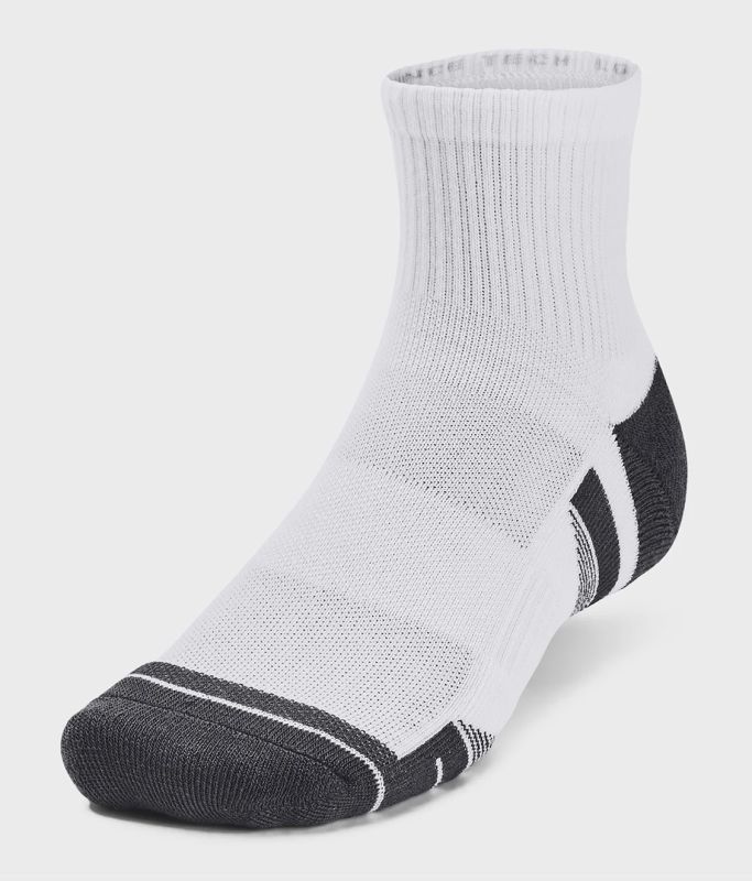 Шкарпетки UA Performance Tech 3pk Qtr білий Уні LG