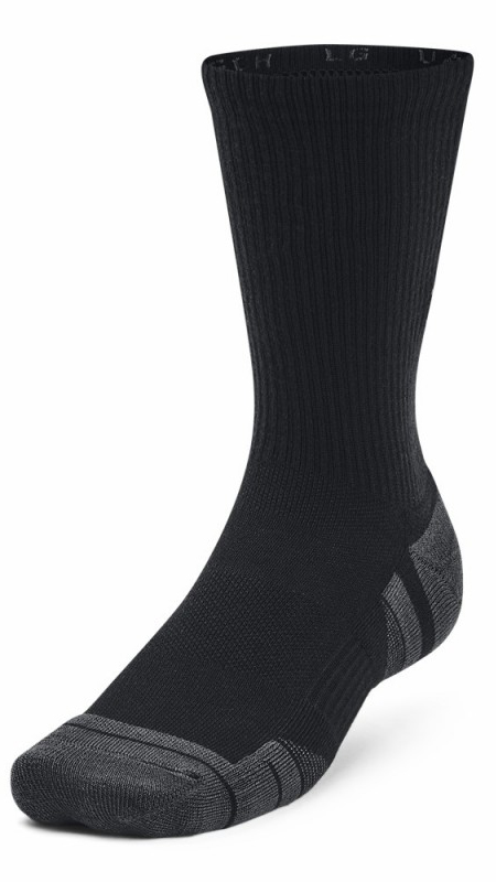 Шкарпетки UA Performance Tech 3pk Crew чорний Уні