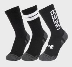 Шкарпетки UA Perf Tech Nov 3pk Crew чорний Уні LG