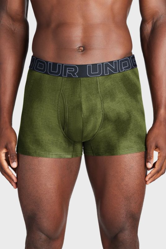 Труси UA M Perf Cotton Nov 3in оливковий Чол MD