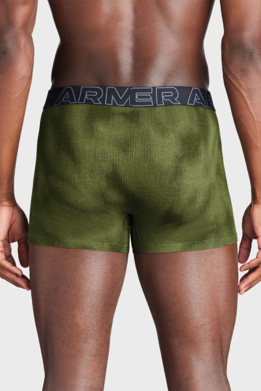 Труси UA M Perf Cotton Nov 3in оливковий Чол MD