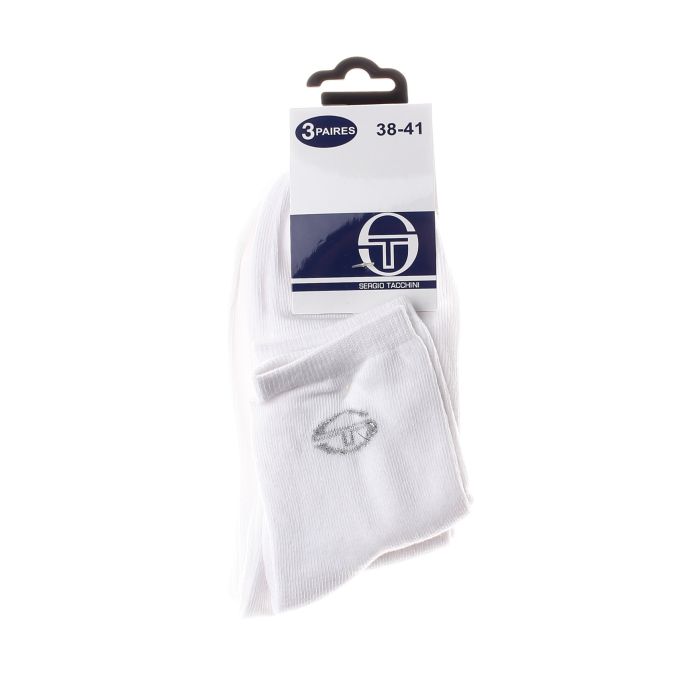 Шкарпетки Sergio Tacchini 3-pack білий Жін 35-37
