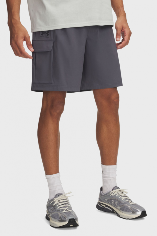 Шорти UA Vibe Woven Cargo Short 1386560-025 Under Armour L Сірий