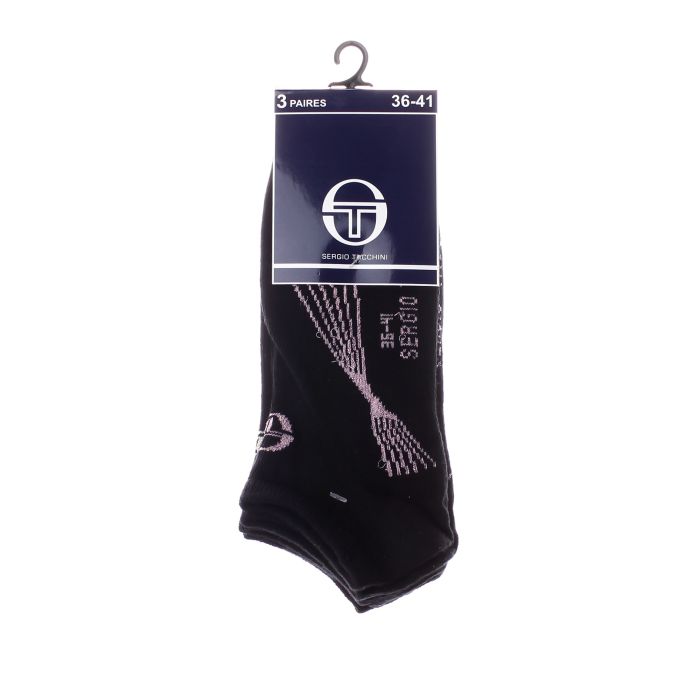 Шкарпетки Sergio Tacchini 3-pack чорний Жін 36-41