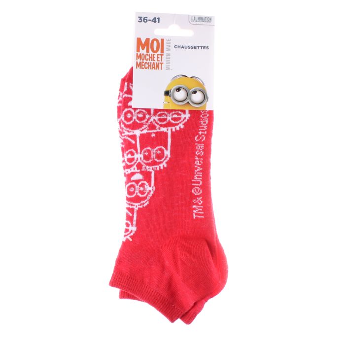 Шкарпетки MinionS  MULTIPLES MinionS червоний Діт 36-41