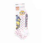 Шкарпетки MinionS  ALL OVER POIS білий Діт 36-41