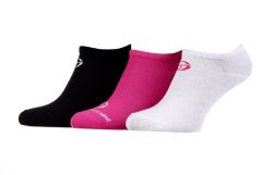 Шкарпетки Sergio Tacchini 3-pack чорний, білий, рожевий Жін 36-41