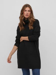 Кофта туніка 14074330-Black Vila L Чорний