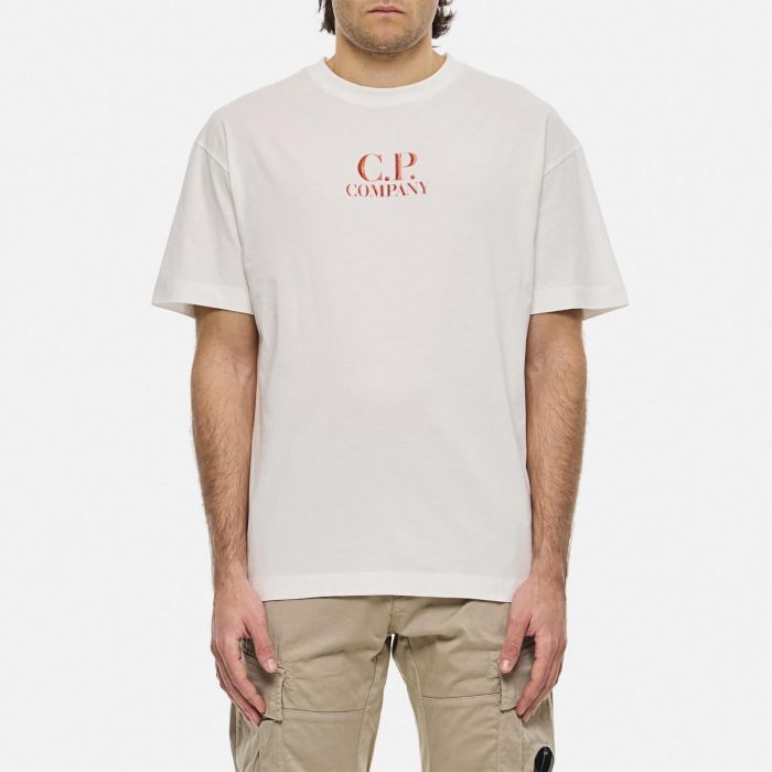 Футболка C.p. company 30/1 jersey logo t-shirt Футболка C.p. company 30/1 jersey logo t-shirt
