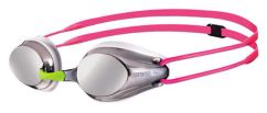 Окуляри для плавання Arena TRACKS JR MIRROR сріблястий, рожевий Діт OFSM