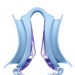 Окуляри для плавання Renvo Ertan JR Anti-fog Блакитний OSFM (1SG120-06)