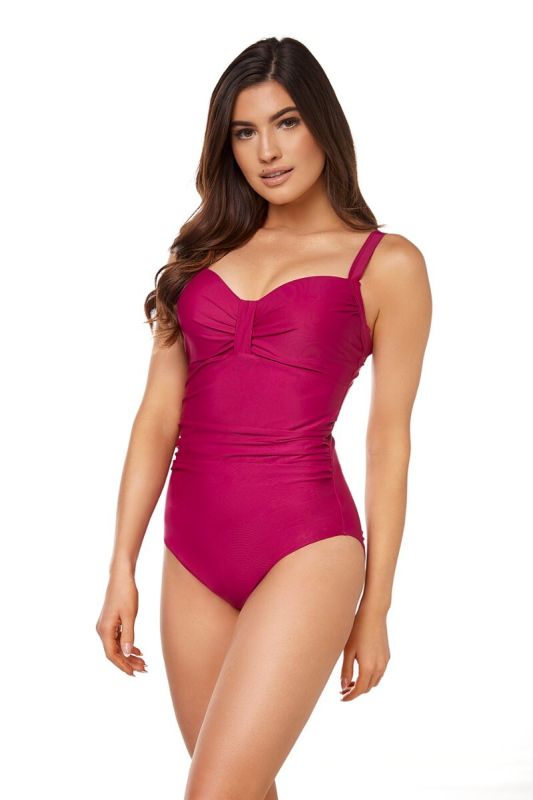 Купальник закритий для жінок Aqua Speed OLIVIA 7360 сангрія Жін 38