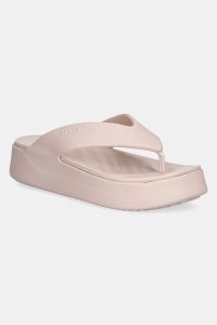 Тапочки жіночі Crocs Gateway Platform Flip Beige 209410-6UR